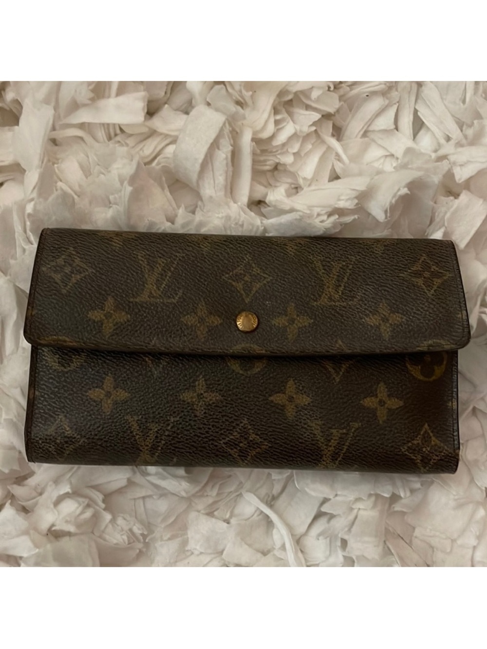 Louis Vuitton Brown Monogram Continental Wallet